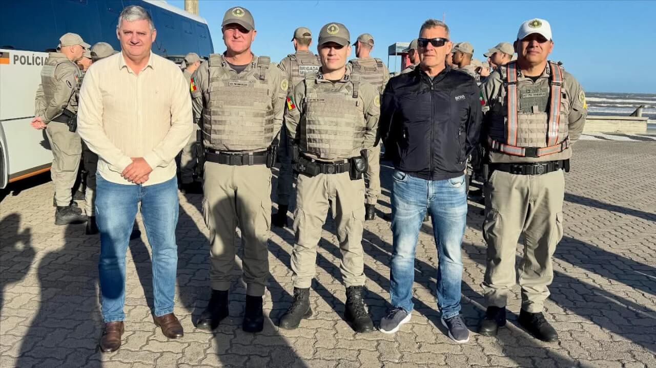 Tramandaí recebe 42 novos Soldados da Brigada Militar para Reforçar a Segurança