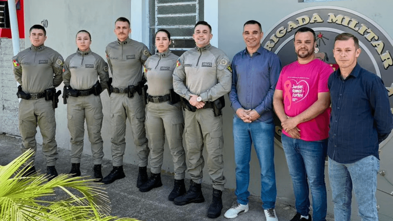 Parobé aumenta Segurança com a Chegada de novos Policiais Militares