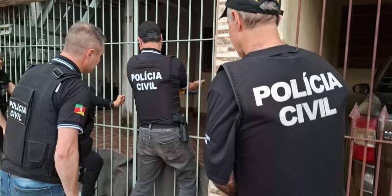 Ao todo, foram cumpridas 209 medidas cautelares Foto: Polícia Civil/Divulgação Ao todo, foram ...
