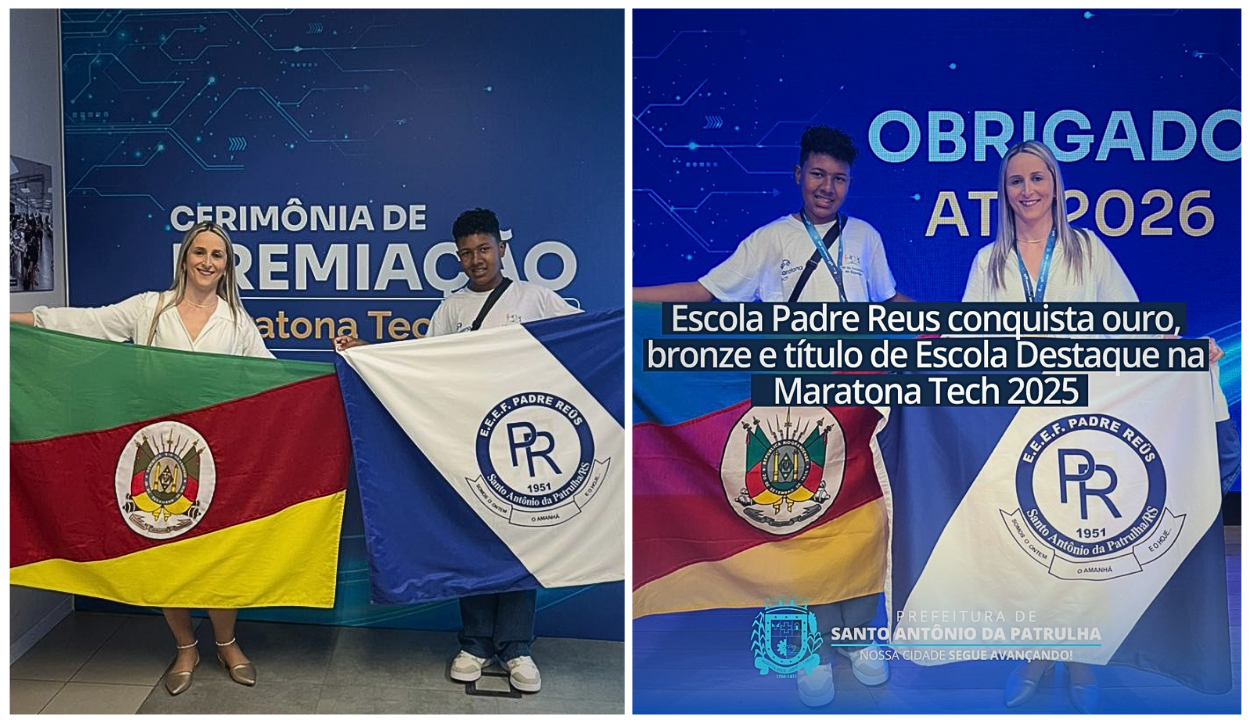 Aluno de Santo Antônio da Patrulha é Ouro Nacional na Maratona Tech e Fica Entre os 3 Melhores do País
